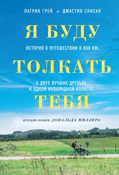 Я буду толкать тебя. История о путешествии в 800 км, о двух лучших друзьях и одной инвалидной коляске - Грей Патрик